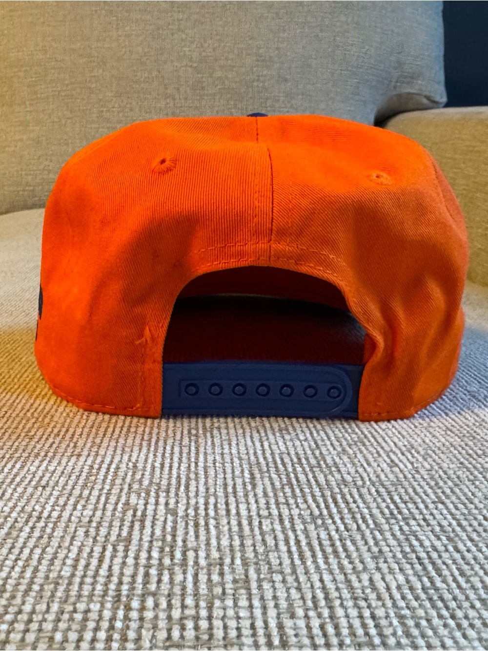 New York Knicks Youth Orange and Blue Baseball Hat - Picture 6 of 7